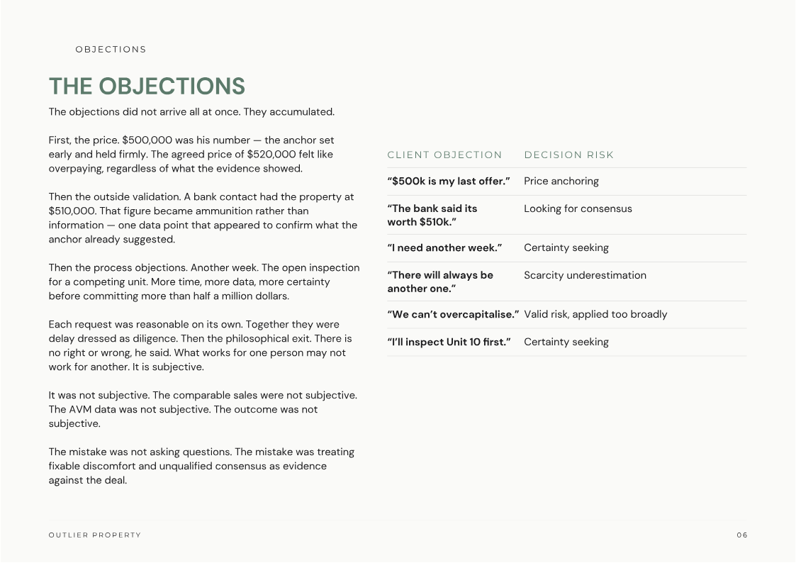 Outlier Como case study page 6